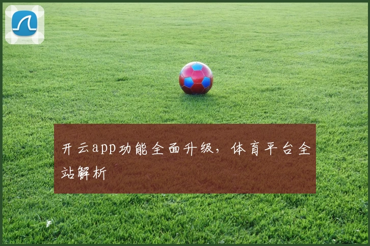 开云app功能全面升级，体育平台全站解析
